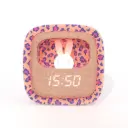 MOB - Billy Clock - Réveil & veilleuse - Pink Leopard (Edition Limitée)