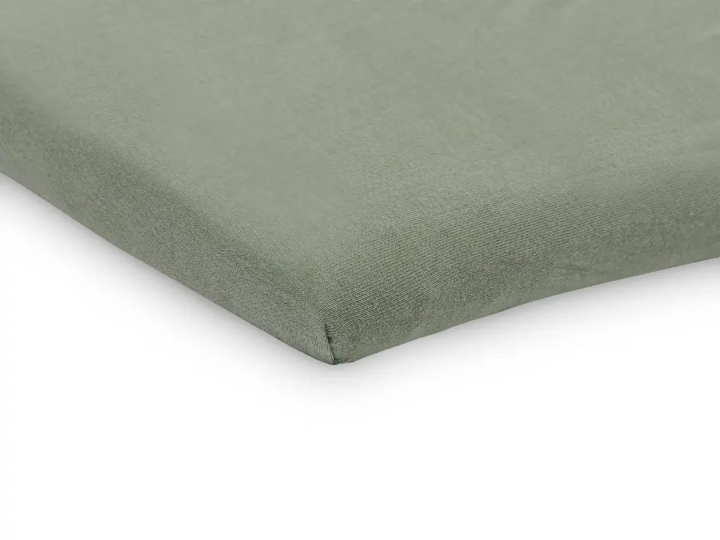 Jollein - Drap-housse Jersey matelas de parc 75x95cm - Ash Green