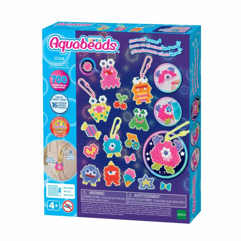 Aquabeads - Le kit des monstres marrants