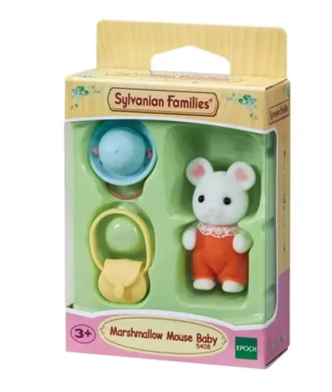 Sylvanian Families - Le bébé souris marshmallow