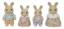 Sylvanian Families - La famille lapin crème