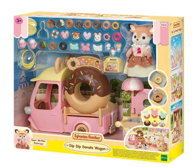 Sylvanian Families - Le chariot de donuts