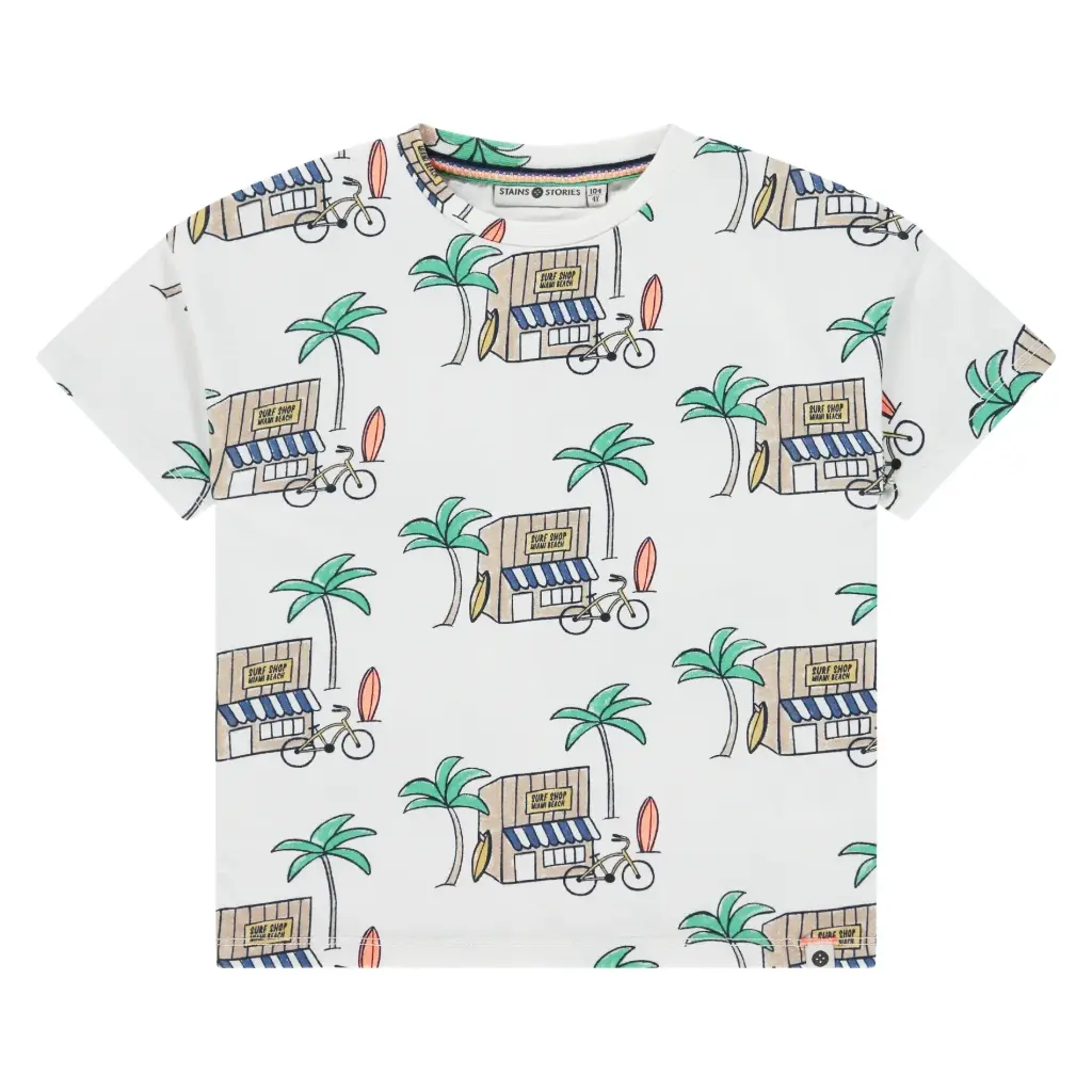 Stains & Stories - T-shirt garçon - Cloud