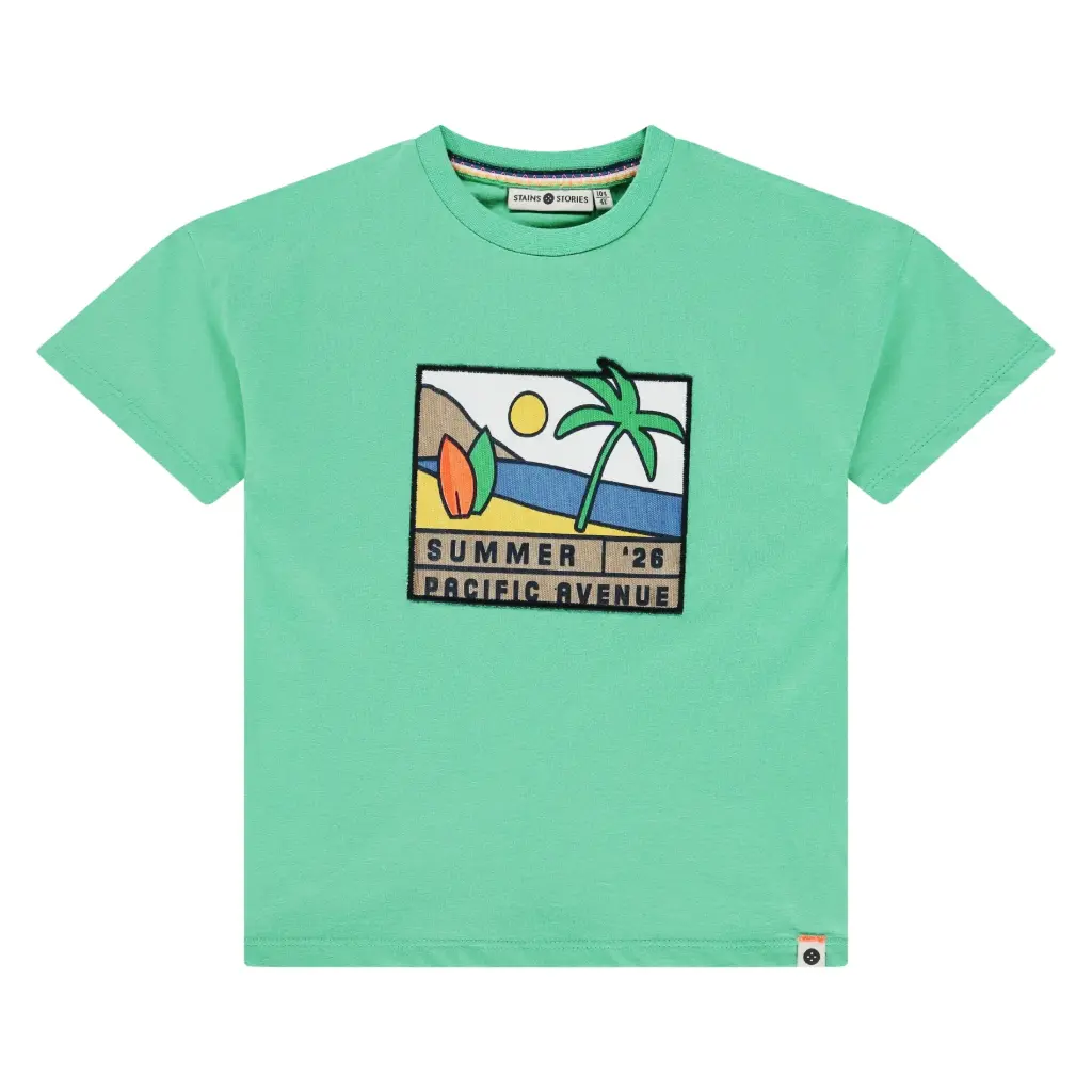 Stains & Stories - T-shirt garçon - Emerald