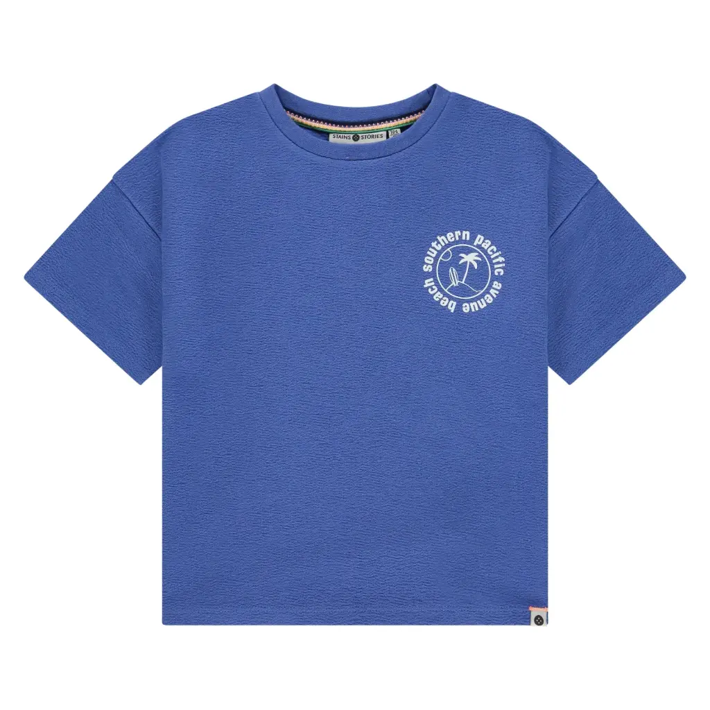 Stains & Stories - T-shirt garçon - Royal