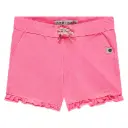 Stains & Stories - Short sweat fille - Neon Pink