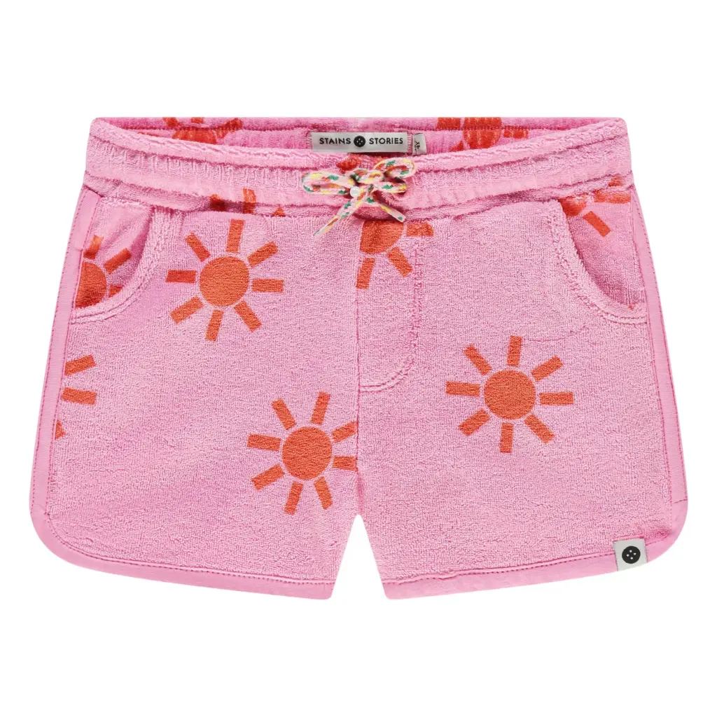 Stains & Stories - Short fille - Neon Pink