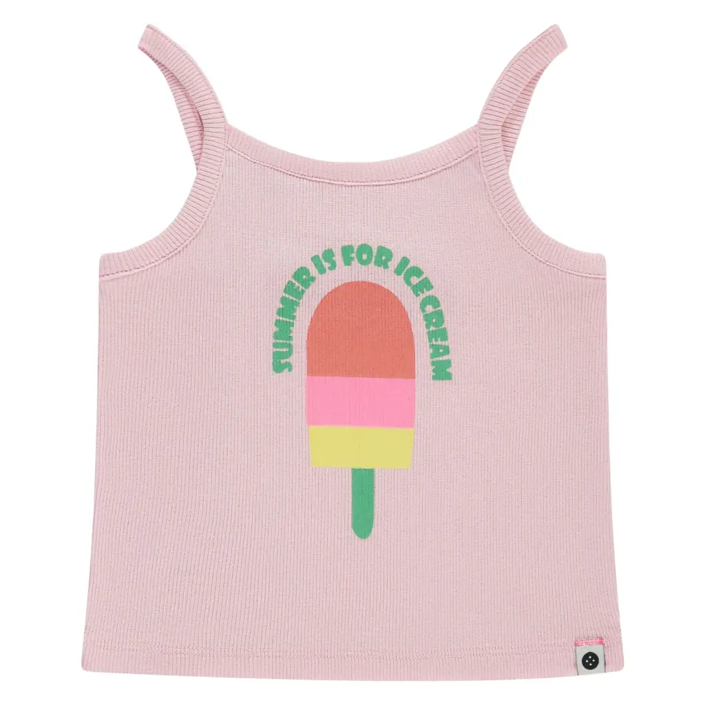 Stains & Stories - Top fines bretelles fille - Blush