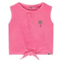Stains & Stories - T-shirt sans manches fille - Neon Pink
