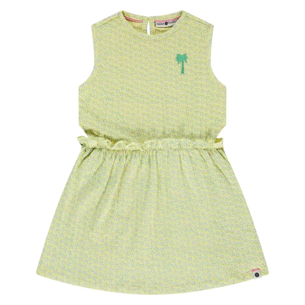Stains & Stories - Robe sans manches fille - Vanille