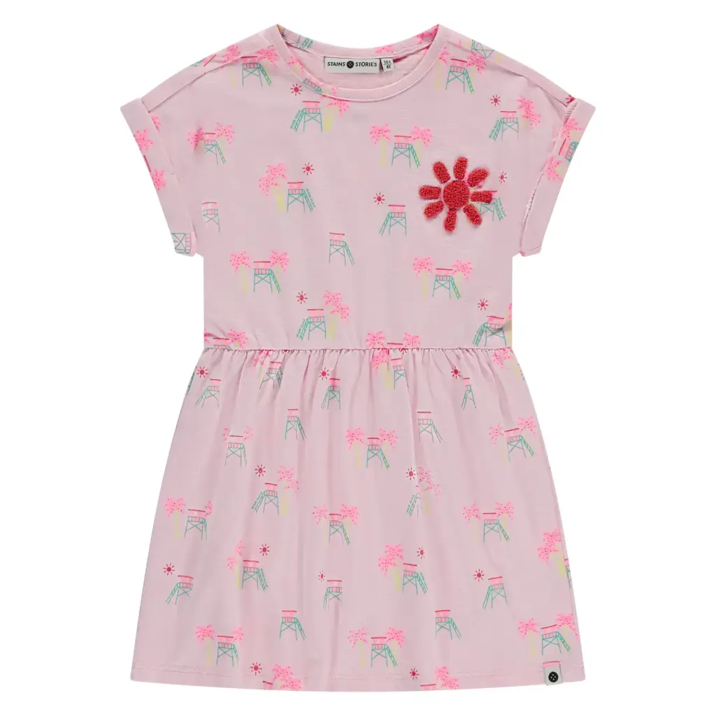 Stains & Stories - Robe été fille - Blush