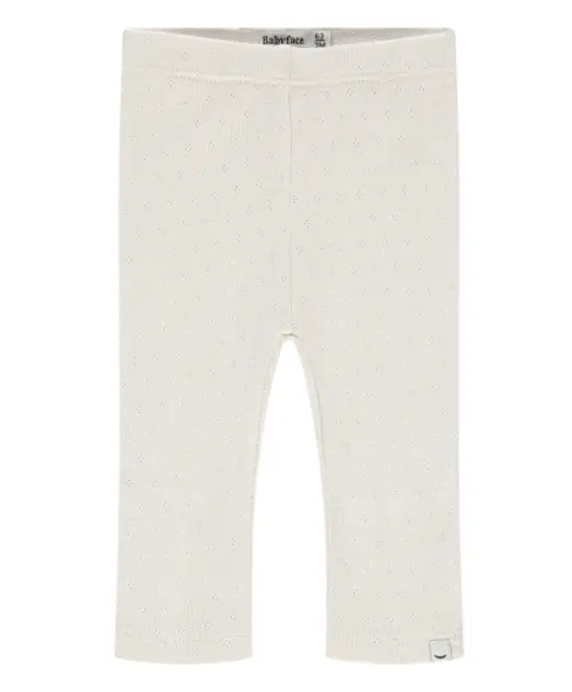 Babyface Sweet - Pantalon bébé pointelle - Ivory