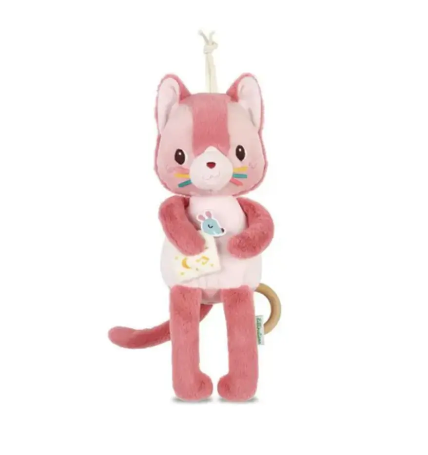 Lilliputiens - Peluche musicale phosphorescente - Jeanne