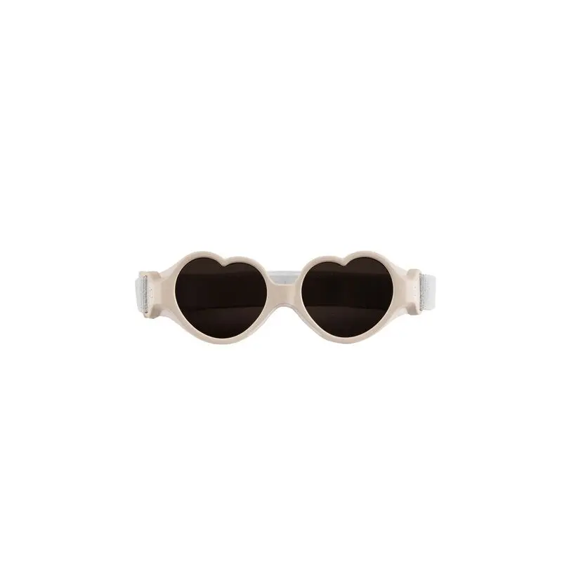 Béaba - Lunettes de soleil Baby Heart - 0-9 mois - Barbe à papa / Cotton Candy