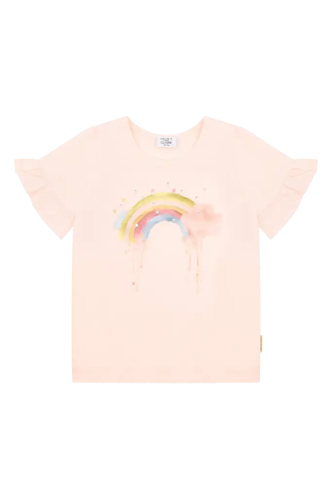 Hust & Claire - T-shirt fille - Alma Rainbow