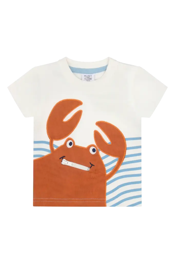 Hust & Claire - T-shirt garçon - Anton Crab