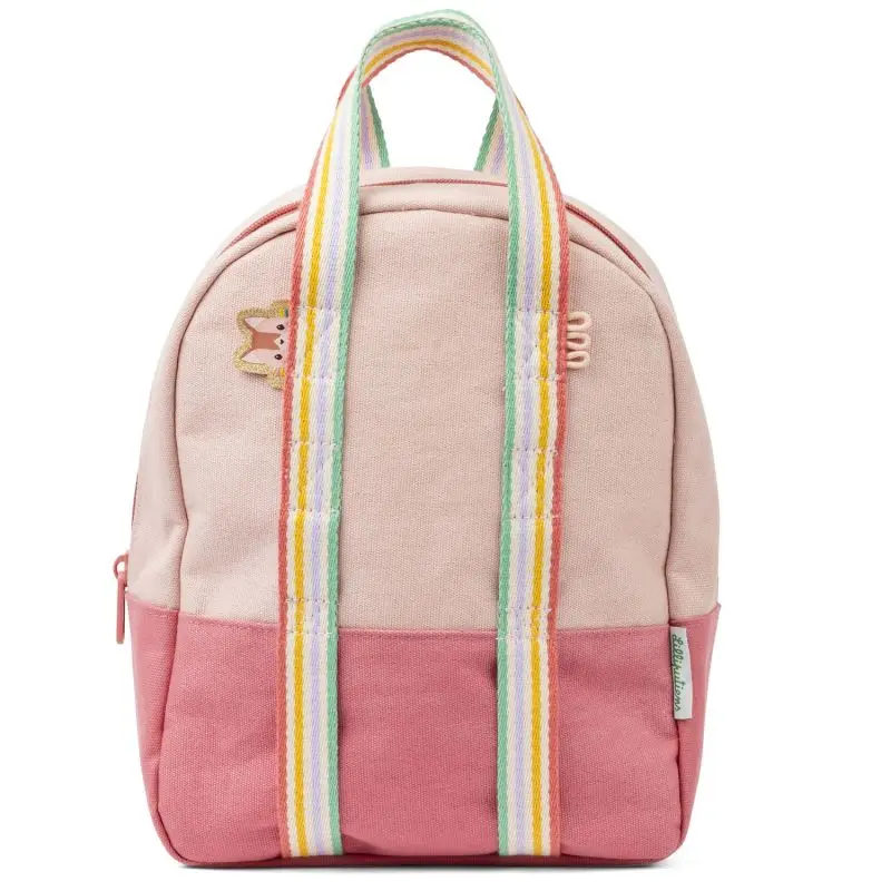 Lilliputiens - Sac à dos Mix and Match - Framboise rose
