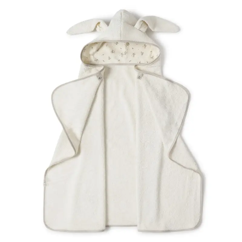 Babyshower - Cape de bain lapin large - Roseberry