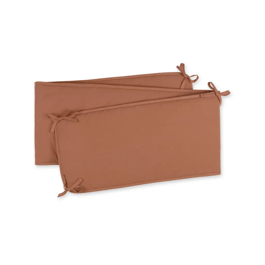 Bemini - Tour de parc et lit 30x180cm - Pure coton - Moka