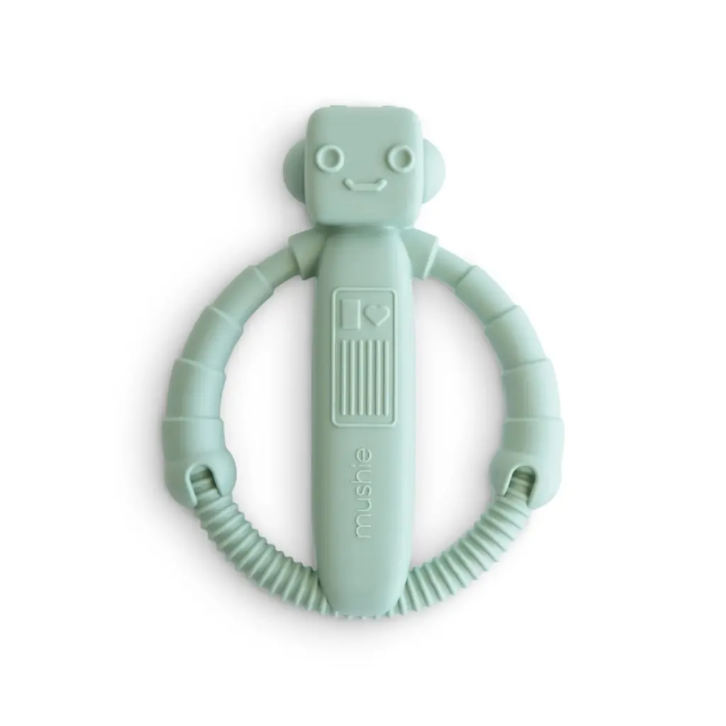 Mushie - Hochet de dentition Robot 