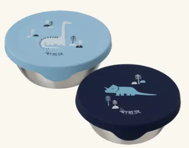 FRESK - Boîte à snacks 2 pcs. Dino