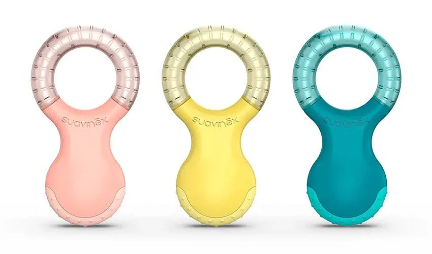 Suavinex - Anneau de dentition réfrigérant - Coloris aléatoire
