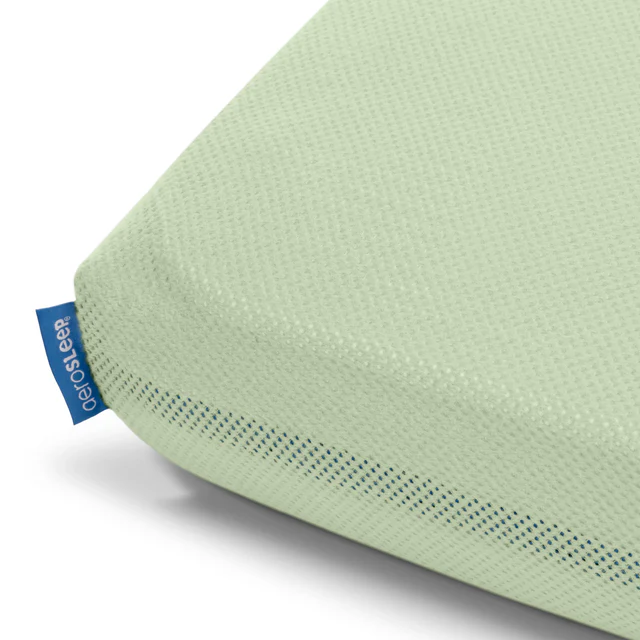 Aerosleep - Drap Housse pour Matelas Standard 70X140 - Olive