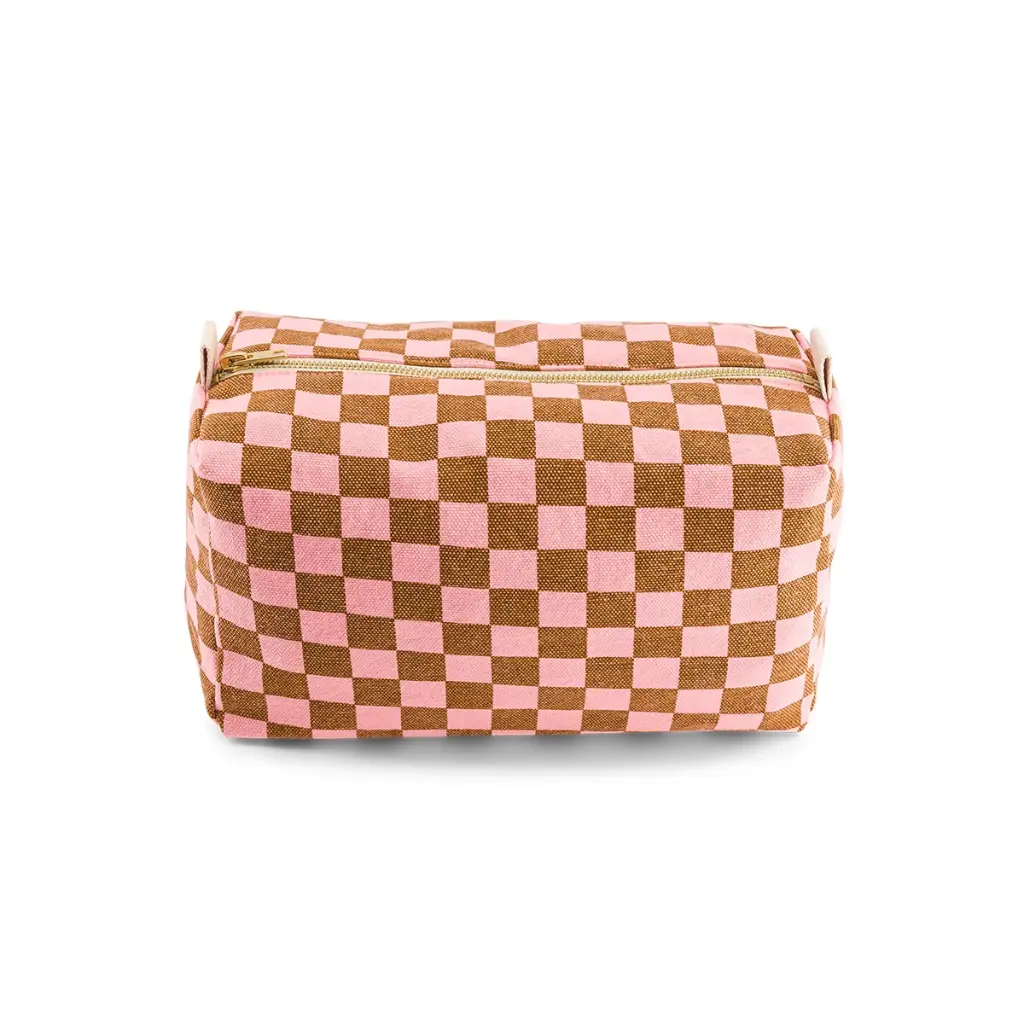 Rose In April - Trousse de toilette Vic - Damier Strawberry