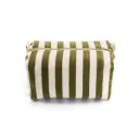 Rose In April - Trousse de toilette Vic - Eponge rayée kaki