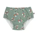 Lassig - Maillot de bain couche bébé - Chien vert