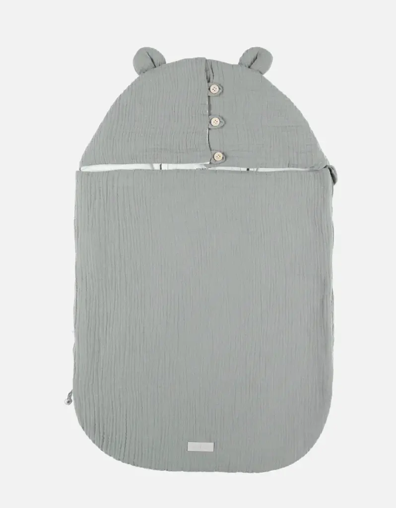 Noukie's - Nid d'ange mousseline de coton - Kaki