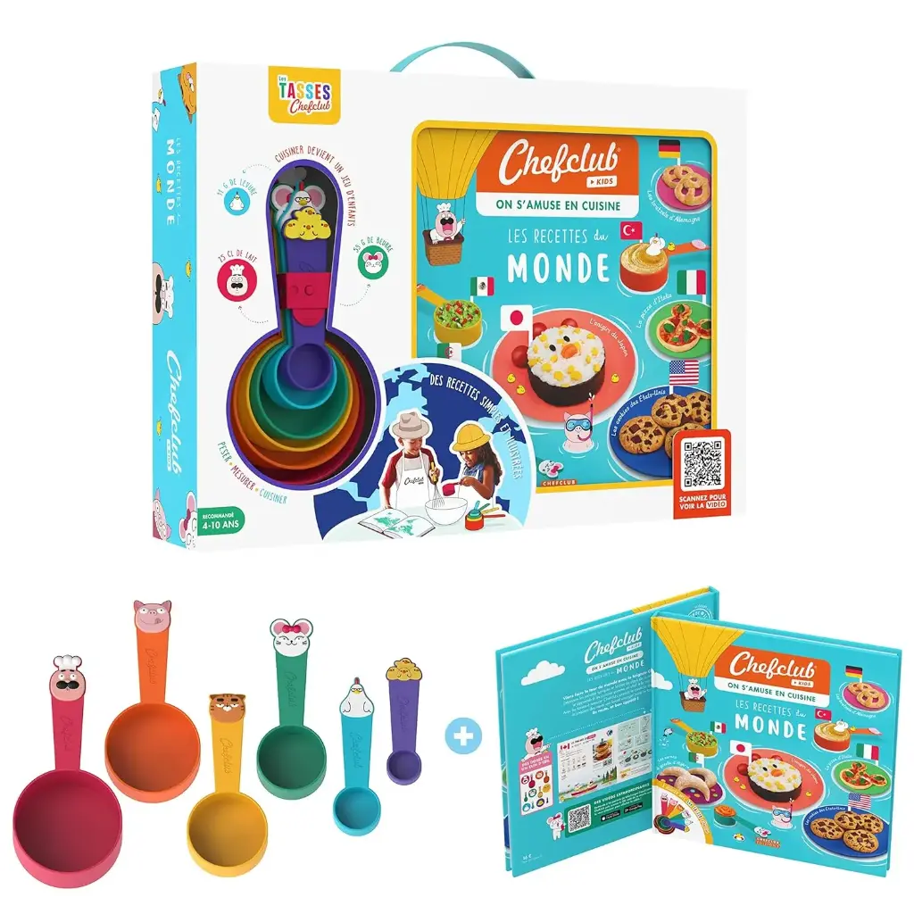 Chefclub Kids - Coffret - Les recettes du monde