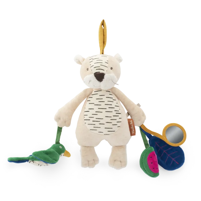 Moulin Roty - Tigre Baboo d'activités à suspendre - La forêt Mawa 