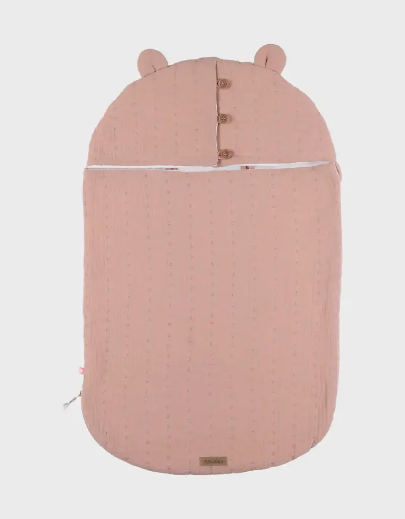 Noukie's - Nid d'ange en coton bio - Rose 