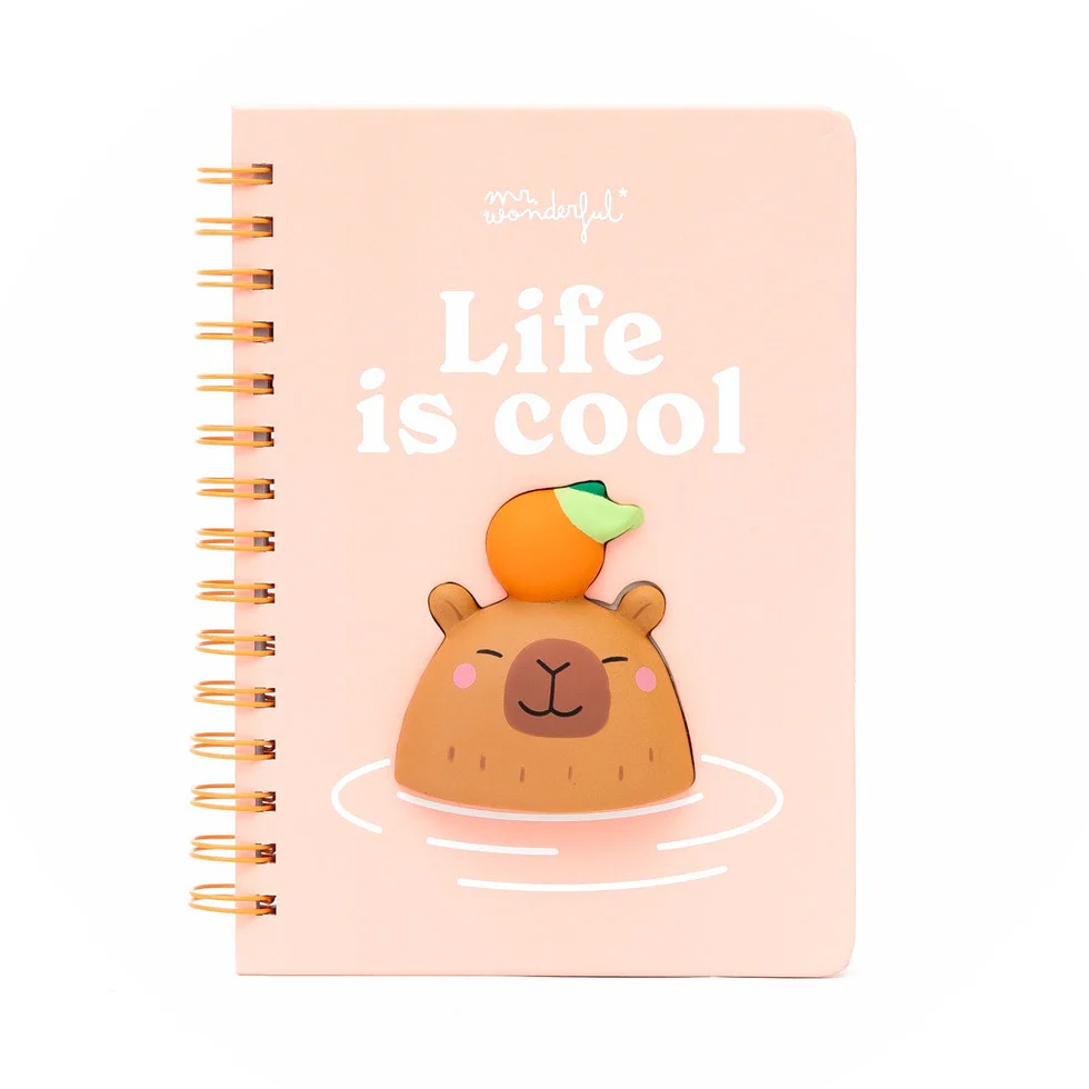 Mr. Wonderful - Livre 3D Capybara