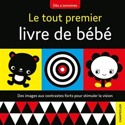 Chantecler - le tout premier livre de bébé Dès 4 semaines