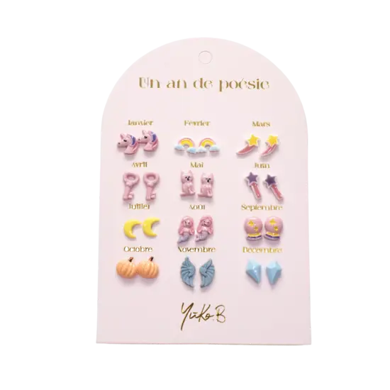 A Little Lovely Company - Un an de poesie - Boucles d'oreilles