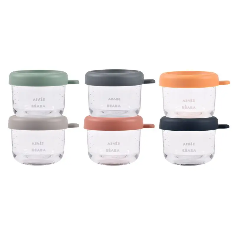Béaba - Lot de 6 portions verre 150 ml