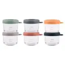 Béaba - Lot de 6 portions verre 150 ml