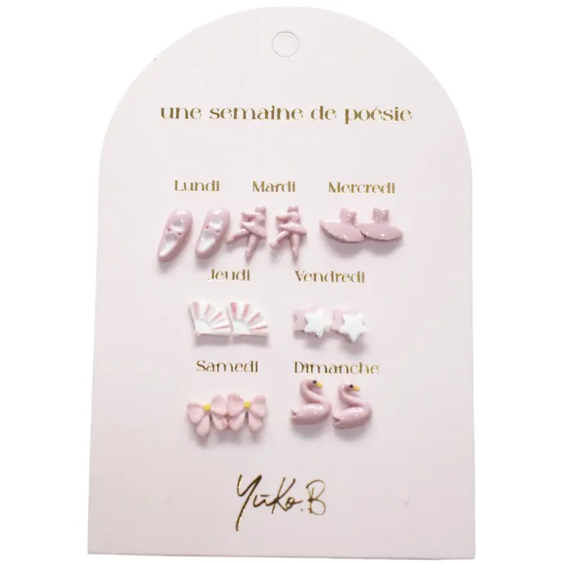 A Little Lovely Company - Une semaine de poésie - Boucles d'oreilles danse