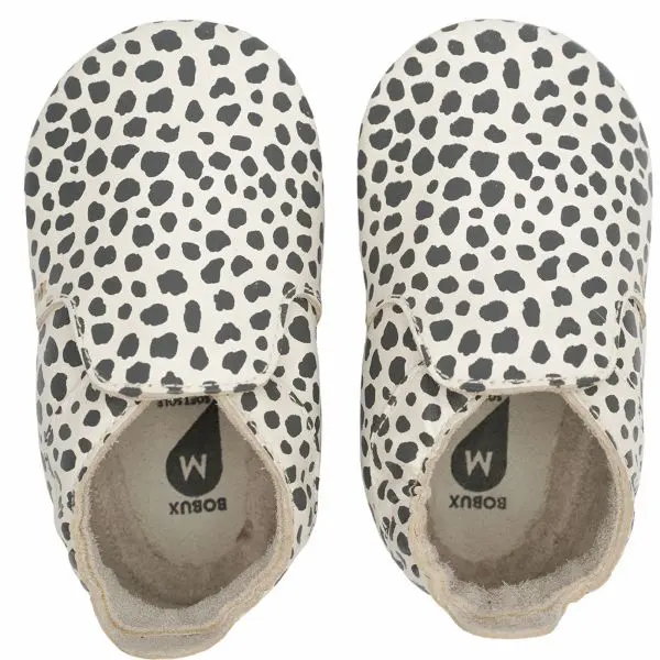 Bobux - semelle souple dalmatien - couleur Vanille - Taille M - 9-15mois