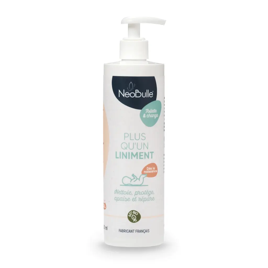 Neobulle - Plus qu'un Liniment - Toilette et change - 400 ml (avec pompe)