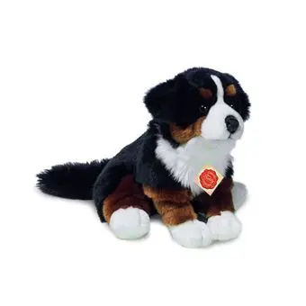 Hermann Teddy - Peluche Chien bouvier Bernois assis - 29 cm