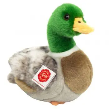 Hermann Teddy - Canard sauvage – 24 cm
