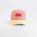 Chamaye - Casquette enfant éponge - Summer forever rose