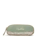 Caméléon - Trousse enfant 2 compartiments - Vintage fantasy - Glossy green