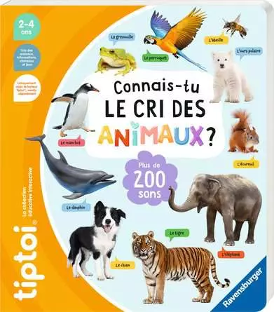 Ravensburger - tiptoi® - Connais-tu le cri des animaux ?         2-4ans