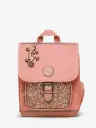 Caméléon - Sac à dos 1 compartiment - Vintage fantasy - Glossy pink