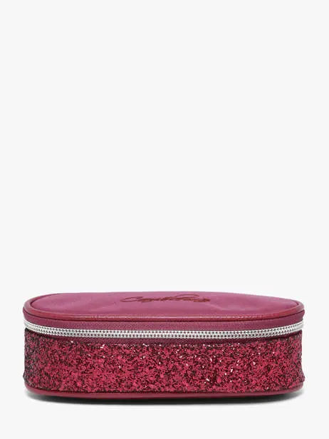 Caméléon - Trousse enfant 1 compartiment - Vintage fantasy -  Glossy cherry