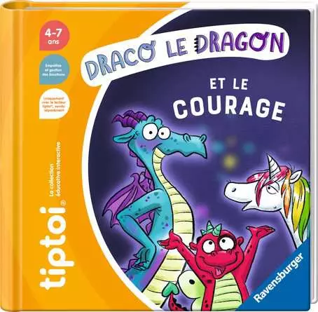 Ravensburger - tiptoi® - Drago le Dragon et le courage